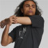 Puma Performace Logo Running T-Shirt Noir Hommes