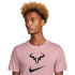 T-shirt tennis Nike Court en Dri-FIT Rafa blanc homme