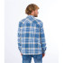Chemise Hommes Hurley Santa Cruz Bleu