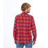 Hurley Shirt Portland Organic Hommes Rouge