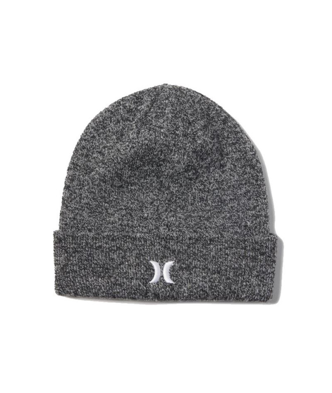 Hurley Icon Cuff Beanie Bonnet gris Hommes