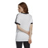 T-shirt adidas Originals 3 Stripes blanc Femme