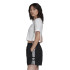 T-shirt adidas Petit trèfle blanc Femme