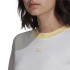 T-shirt adidas Petit trèfle blanc Femme