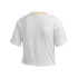 T-shirt adidas Petit trèfle blanc Femme