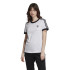T-shirt adidas 3 bandes blanches Femme
