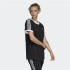 T-shirt adidas 3 bandes noires Femme