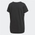T-shirt adidas 3 bandes noires Femme