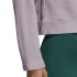 Sweat adidas Cropped lilas Femme