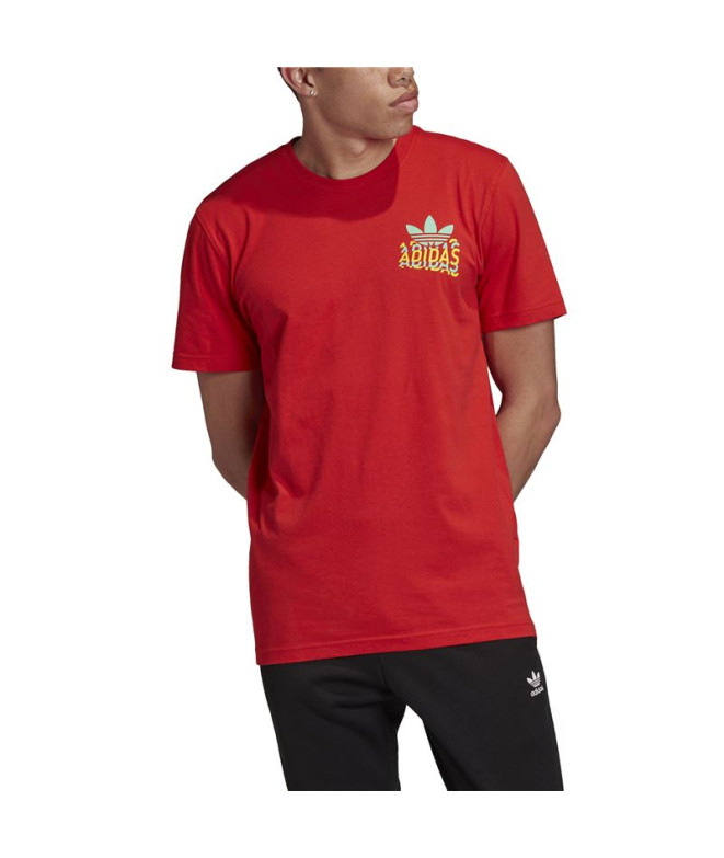 T-shirt adidas Multifade rouge Homme