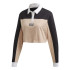 Polo adidas Coupe courte noire Femme