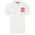 T-shirt The North Face Fine blanc/rose Homme