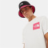 T-shirt The North Face Fine blanc/rose Homme