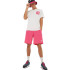T-shirt The North Face Fine blanc/rose Homme