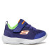 Chaussures Skechers Skech-Stepz 2.0-Mini Enfant Textile marine/ / Garniture citron vert et orange