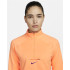 Sweat trail Nike de Dri-FIT orange Femme