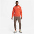 Sweat trail Nike de Mount Blanc orange Homme