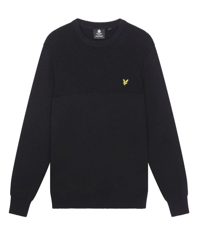 Sweatshirt Lyle & scott V1-Crew Laine d'agneau...