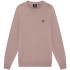 Sweat Lyle & scott V1-Crew Lambswool grey Hommes