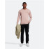 Sweat Lyle & scott V1-Crew Lambswool grey Hommes