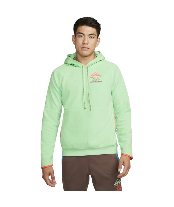 Sweat trail Nike de Mount Blanc green Homme