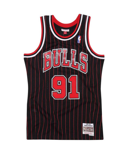 T-shirt basket-ball de Mitchell & Ness Chicago Bulls...