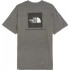 Mountain T-Shirt The North Face Red Box Hommes Gris