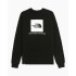Mountain Sweatshirt The North Face Red Box Black Man