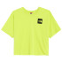 Mountain T-Shirt The North Face Cropped Fine Women's Green
