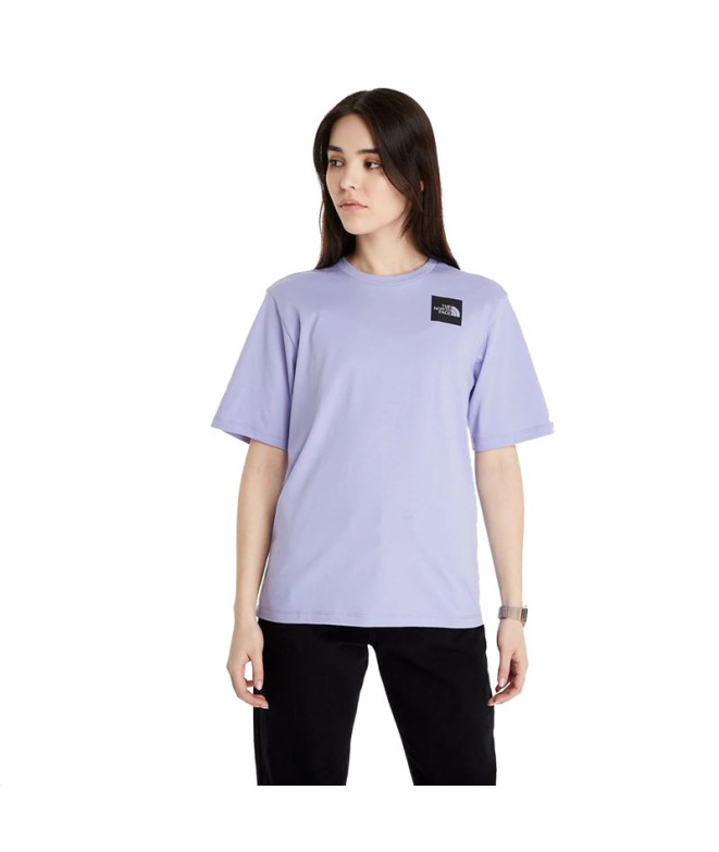 Mountain T-Shirt The North Face Boyfriend Lilas...