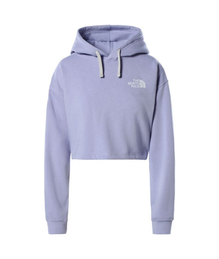 Mountain Sweatshirt The North Face Logo Lilas Femmes