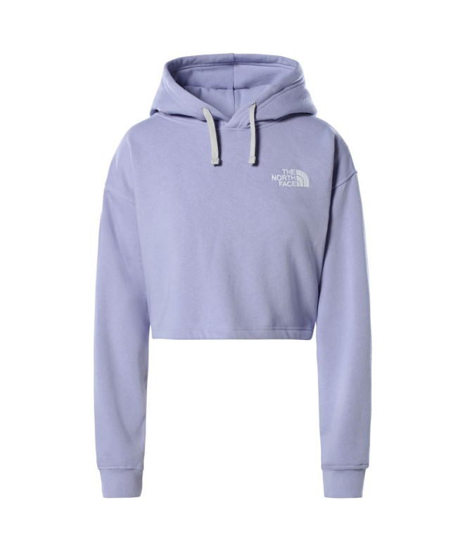 Mountain Sweatshirt The North Face Logo Lilas...