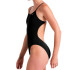 Maillot de bain from Natation Nike Pièce unique découpée Femme Noir
