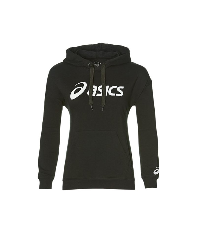 Sweatshirt Asics Grand noir Femme