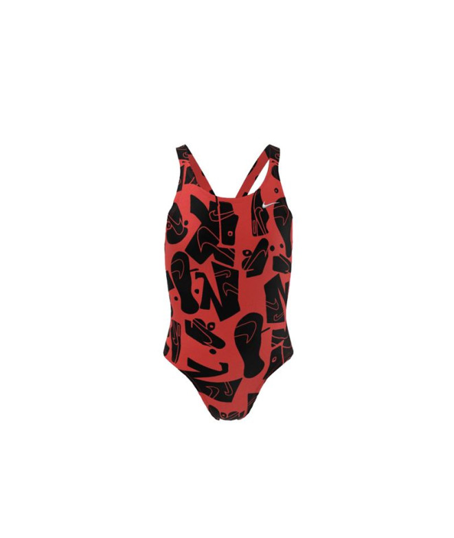 Maillot de bain Nike Fastback rouge Maillot de...