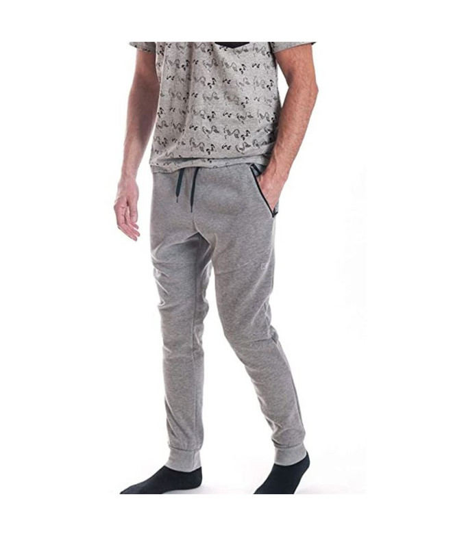 Pantalons koalaroo Spartacoo gris Homme