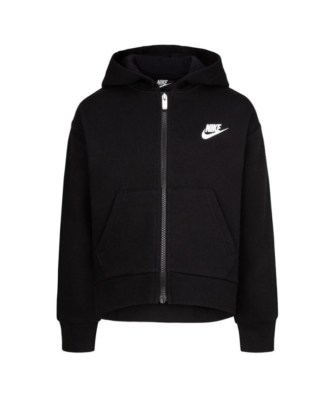 Veste Nike Zip complet noir Fille