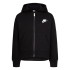 Veste Nike Zip complet noir Fille