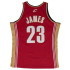 T-shirt Mitchell & Ness Lebron James Cleveland Cavaliers rouge Homme