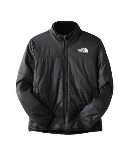 Veste The North Face Réversible Mossbud noir Veste pour...