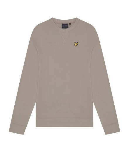 Sweat Lyle&Scott V1 Crew Neck Beige Homme