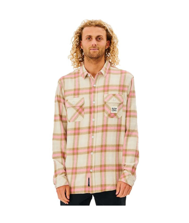 Chemise Rip Curl Salt Water Culture pink Man