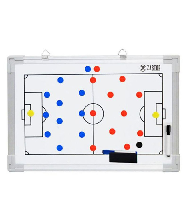 Tableau football Zastor de Team 30X45cm blanc
