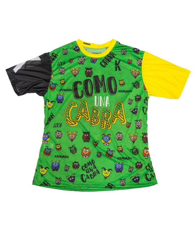 Kamuabu Running T-Shirt Comounacabra Green 90Gr...