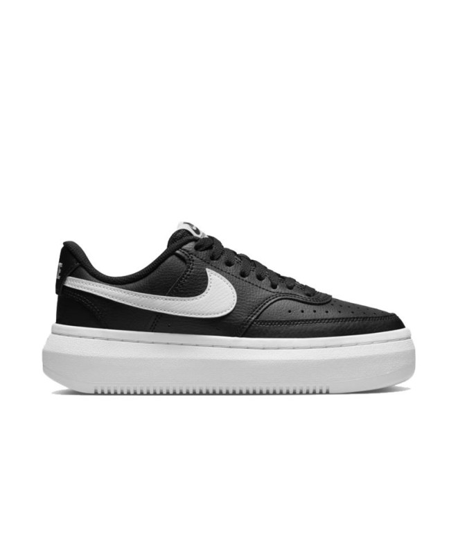 Chaussures Nike Court Vision Alta Leather noir...