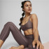 Brassiere de sport traning Puma Studio Ultrabare Strappy marron Femme