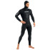 chasse Sous-Marine Combinaison Seac Shark 5 mm noir Homme