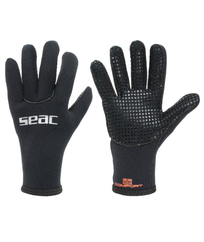 Gants Chasse Sous-Marine de Seac Comfort 3 MM noir