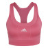 Brassiere de sport running adidas de Medium Suport Pocket pink Femme
