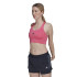Brassiere de sport running adidas de Medium Suport Pocket pink Femme